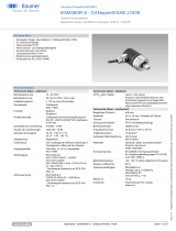Baumer EAM360R-S - CANopen®/SAE J1939 Datenblatt