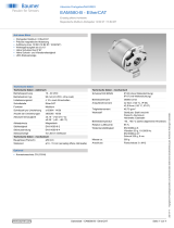 Baumer EAM580-B - EtherCAT Datenblatt