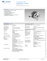 Baumer EAM580R-B - Analog Datenblatt