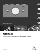 Behringer MONITOR1 Benutzerhandbuch