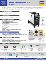 GYS PROMIG 400 G DV WS Datenblatt