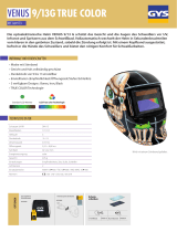 GYS LCD VENUS 9/13 G BONES TRUE COLOR Datenblatt