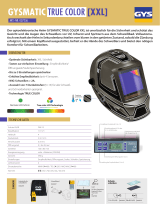 GYS GYSMATIC TRUE COLOUR 5-13 XXL LCD HELMET Datenblatt