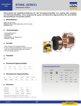 GYS Bare wire reel Ø 100 mm, Steel, Ø 0,6, 0,9 Kg Datenblatt