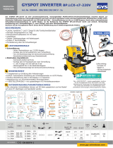 GYS GYSPOT INVERTER BP LCX-s7 - 220 V Datenblatt