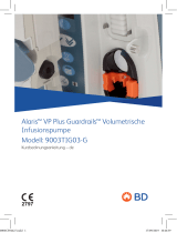 BD Alaris™ VP Plus Guardrails™ Volumetrische Infusionspumpe Schnellstartanleitung