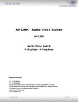 Caraudio Systems AV-LINK Installationsanleitung