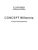 Clifford CONCEPT MILLENNIA Bedienungsanleitung
