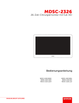 Barco MDSC-2326 High Bright Benutzerhandbuch