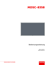 Barco MDSC-8358 Benutzerhandbuch
