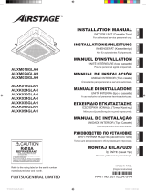 Fujitsu AUXK024GLAH Installationsanleitung