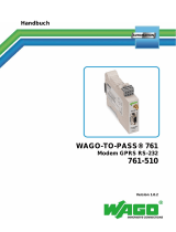WAGO GPRS modem, RS-232 Benutzerhandbuch