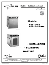 Alto-Shaam 500-E/HD Benutzerhandbuch