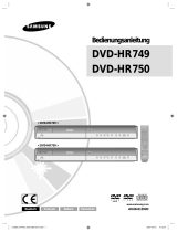 Samsung DVD-HR750 Benutzerhandbuch