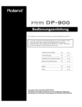 Roland DP-900 Bedienungsanleitung