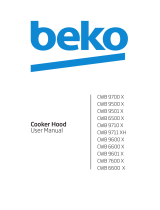 Beko CWB 9711 XH Dunstabzugshaube Benutzerhandbuch