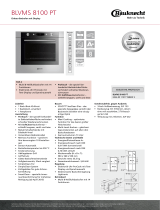 Bauknecht BLVMS 8100 PT Product data sheet