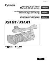 Canon XH A1 Benutzerhandbuch