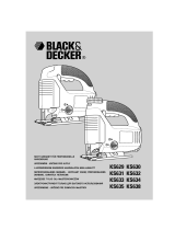 BLACK DECKER KS629-638SE Bedienungsanleitung