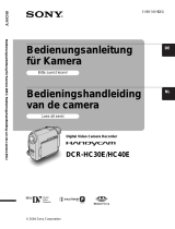 Sony dcr hc40e minidv super compact handycam Bedienungsanleitung