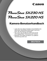 Canon Powershot SX220HS Benutzerhandbuch