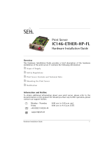 SEH Computertechnik IC146-ETHER-HP-FL Benutzerhandbuch