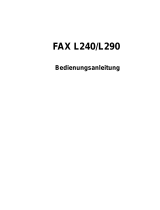Canon FAX-L290 Benutzerhandbuch