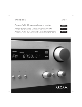 Arcam AVR100 Benutzerhandbuch