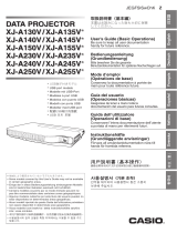 Casio XJ-A150V/XJ-A155V* Bedienungsanleitung