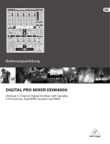 Behringer Digital Pro Mixer DDM4000 Bedienungsanleitung