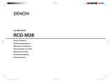 Denon RCD-M38 Bedienungsanleitung