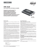 Car audio systems vpa 4120 velocity Bedienungsanleitung