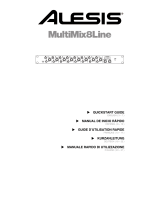 Alesis MultiMix8Line Bedienungsanleitung