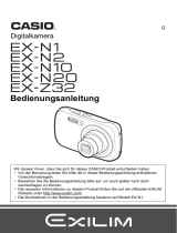 Casio EX-N1, EX-N2, EX-N10, EX-N20 Benutzerhandbuch