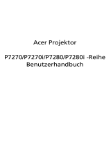 Acer P7270 Benutzerhandbuch
