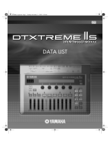 Yamaha DTXTREME IIs Datenblatt