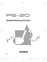 Casio PS-20 Bedienungsanleitung