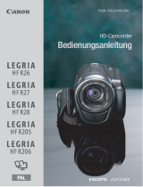 Canon LEGRIA HF R26 Benutzerhandbuch