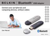 Belkin ADAPTATEUR USB BLUETOOTH™-100 MÈTRES #F8T012FR Bedienungsanleitung