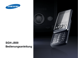 Samsung SGH-J800 Benutzerhandbuch