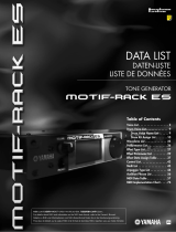 Yamaha MOTIF-RACK ES Datenblatt