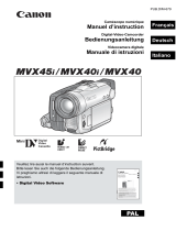Canon MVX40 Bedienungsanleitung