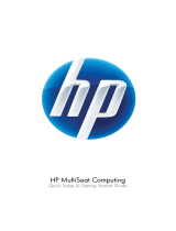 HP MultiSeat ms6200 Desktop Schnellstartanleitung