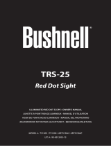 Bushnell TRS-25 Red Dot (731303/731309/AR731306) Benutzerhandbuch