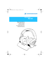 Sennheiser RS 65 Benutzerhandbuch