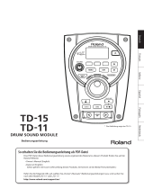 Roland TD-11 Bedienungsanleitung