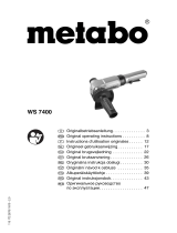 Metabo WS 7400 Bedienungsanleitung