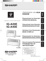 Sharp IG-A20EK-W Bedienungsanleitung