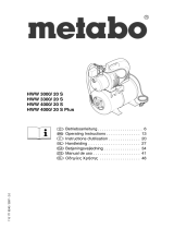 Metabo HWW 4000/20 S Bedienungsanleitung