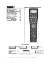 Vivanco UNIVERSAL CONTROLLER UR 100 LCD Bedienungsanleitung